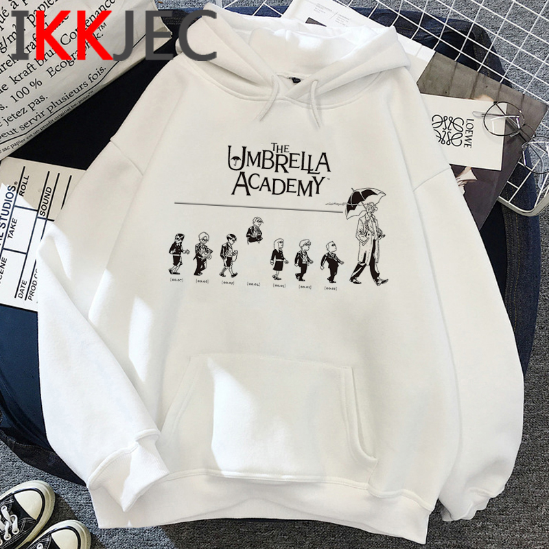Winter Clothing Aesthetic - De Paraplu Academy Hoodies Vrouwelijke Hip