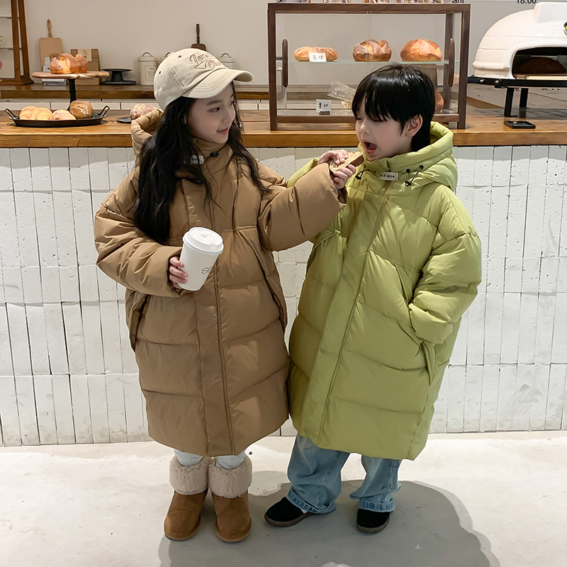 Winter Clothing Activity - Kinderkleding over de knie verdikte middellange