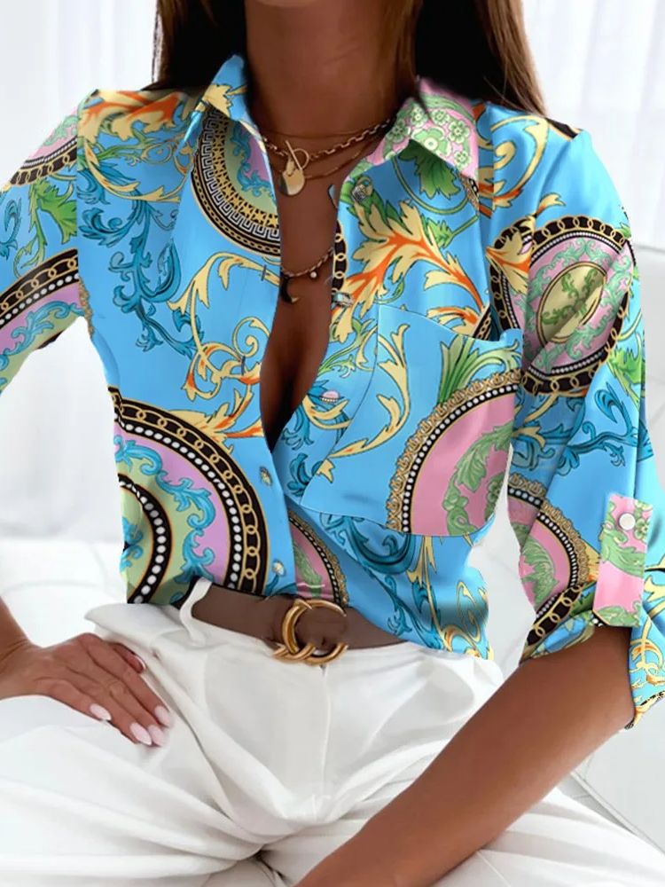 Winter Clothing Pinterest - Elegante damesblouse 2023, lente en herfst,