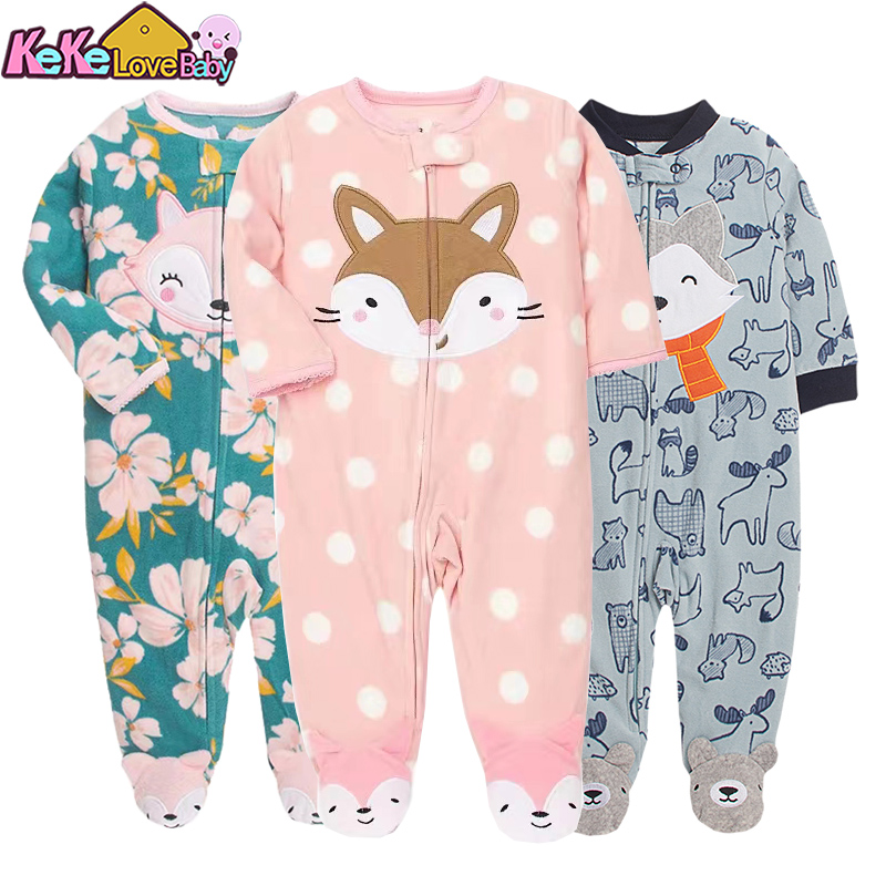 Winter Clothing Gear - pasgeboren baby jongen meisje rompertjes kleding