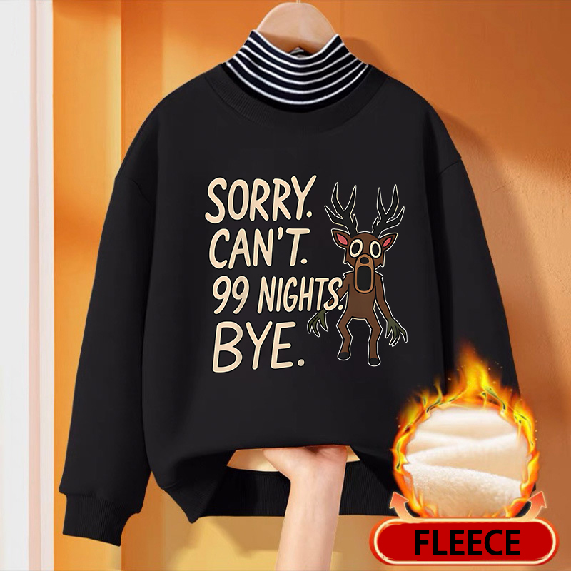 Winter Clothing For Boys - 99-nacht in het bos Kind Sweatshirt