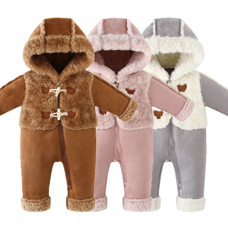 Winter Clothing Newborn - Baby Jumpsuit voor Herfst en Winter,