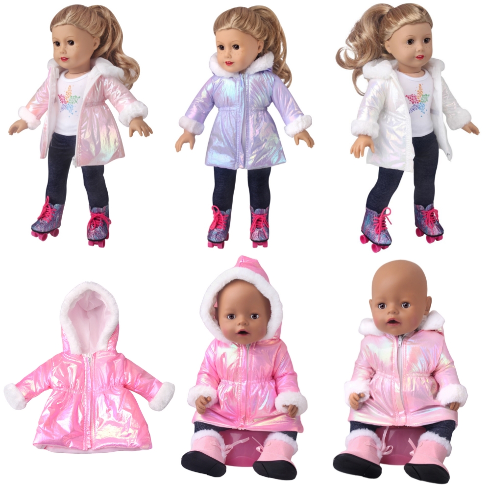 Winter Clothing Newborn - Winterpopkleding 43 cm pasgeboren pop donsjack