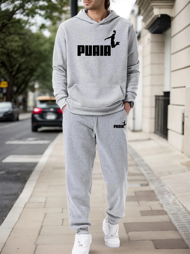 Winter Wear Clothes - Heren Set/Hoodie/Broek 2026 Herfst Winter Casual
