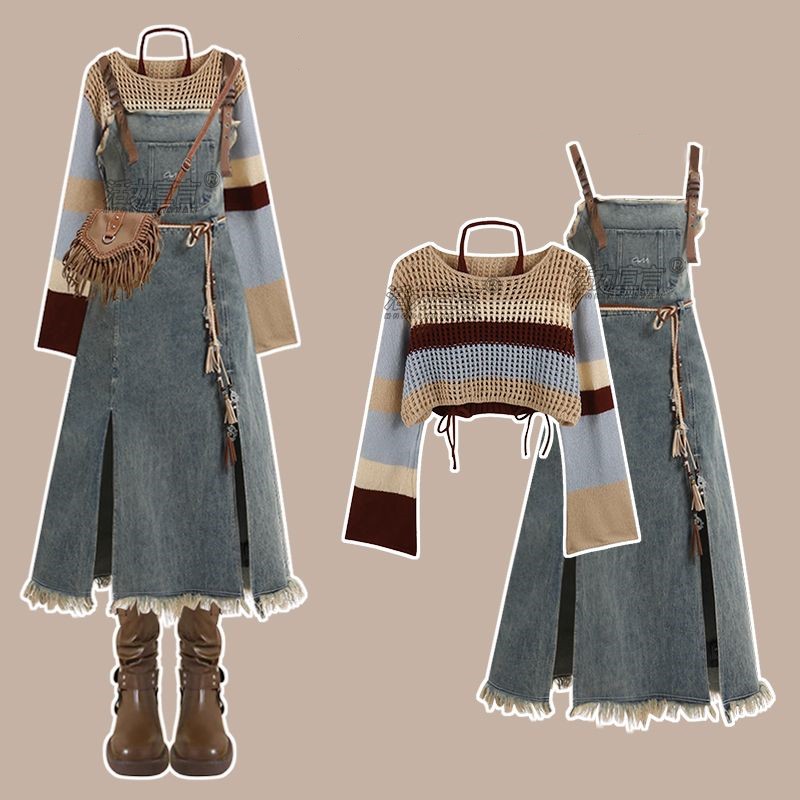 Winter Wear Clothes - 2026 Lente Nieuwe Vintage Denim Rok
