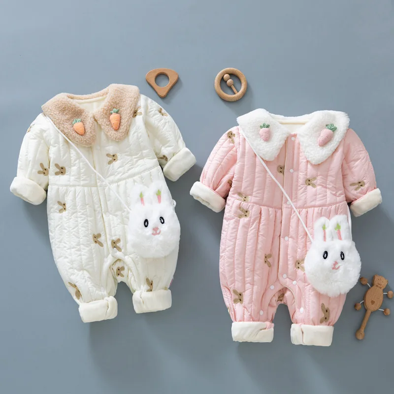 Winter Clothing Newborn - Babykleertjes Pasgeboren Rompertjes 2024 Winter Katoen