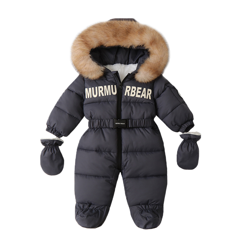 Winter Clothing Newborn - Winter Pasgeboren Baby Jumpsuit Dikker Baby