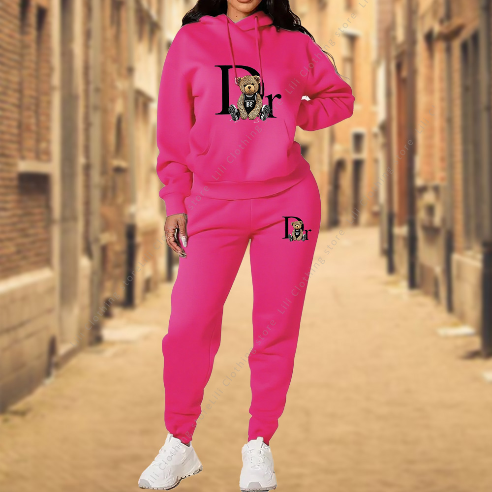 Winter Wear Clothes - Dames trainingspak Esthetische designerkleding Hoge kwaliteit