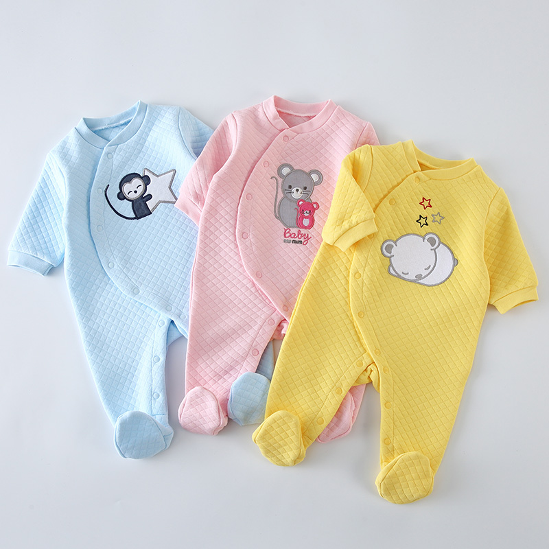 Baby katoenen rompertjes kledi - Winter Clothing Newborn recensie en prijs