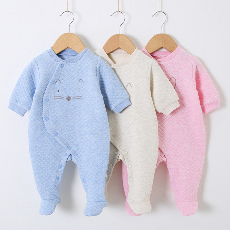 Baby katoenen rompertjes kledi - Winter Clothing Newborn recensie en prijs