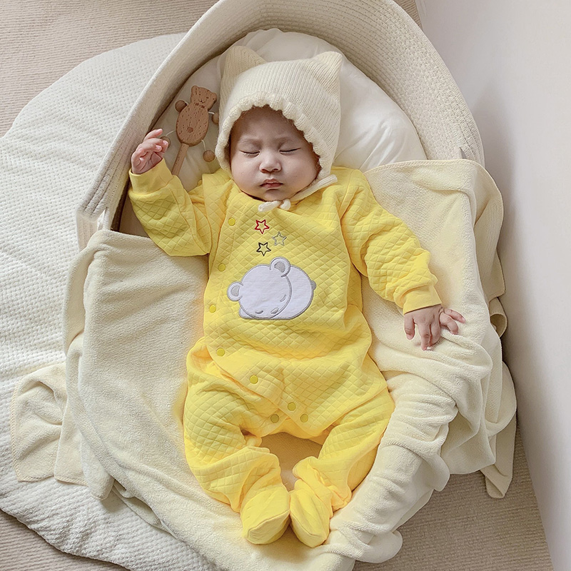 Baby katoenen rompertjes kledi - Winter Clothing Newborn recensie en prijs