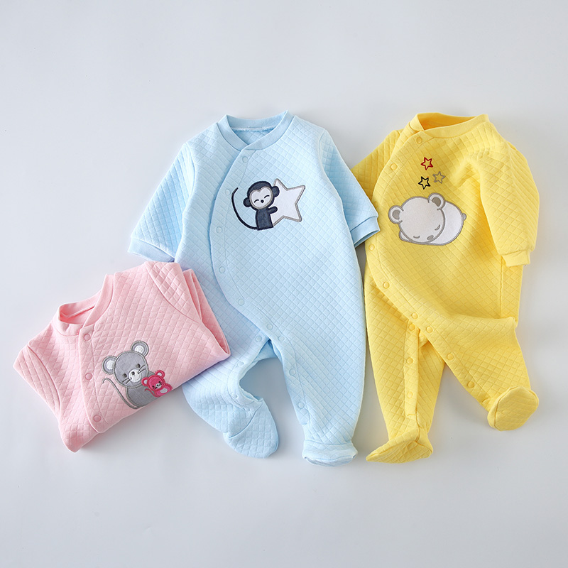Baby katoenen rompertjes kledi - Winter Clothing Newborn recensie en prijs