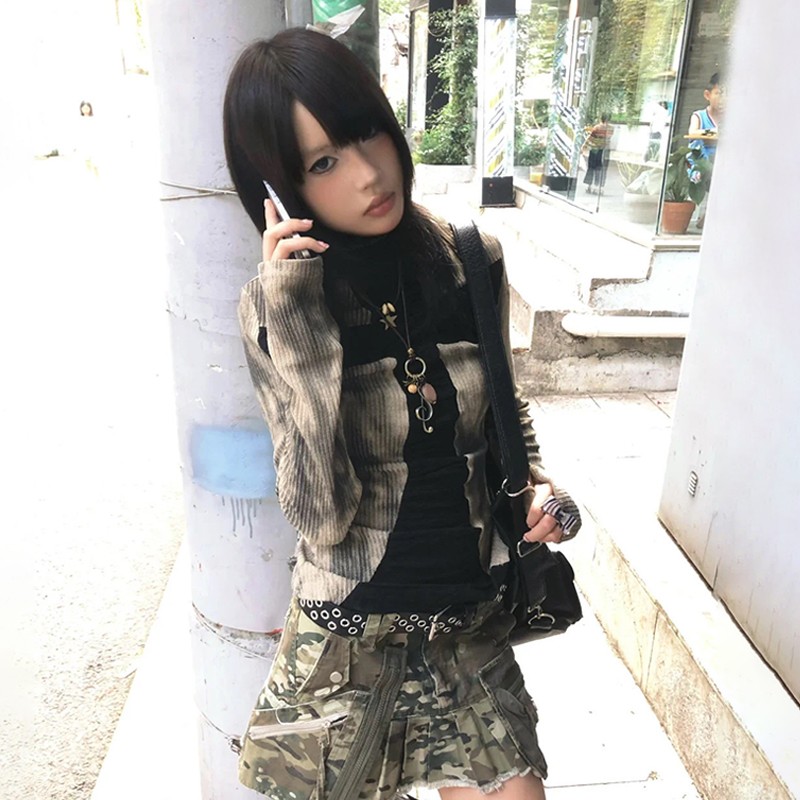 Karrram Japanse Y2k geribbelde - Winter Clothing Aesthetic recensie en prijs