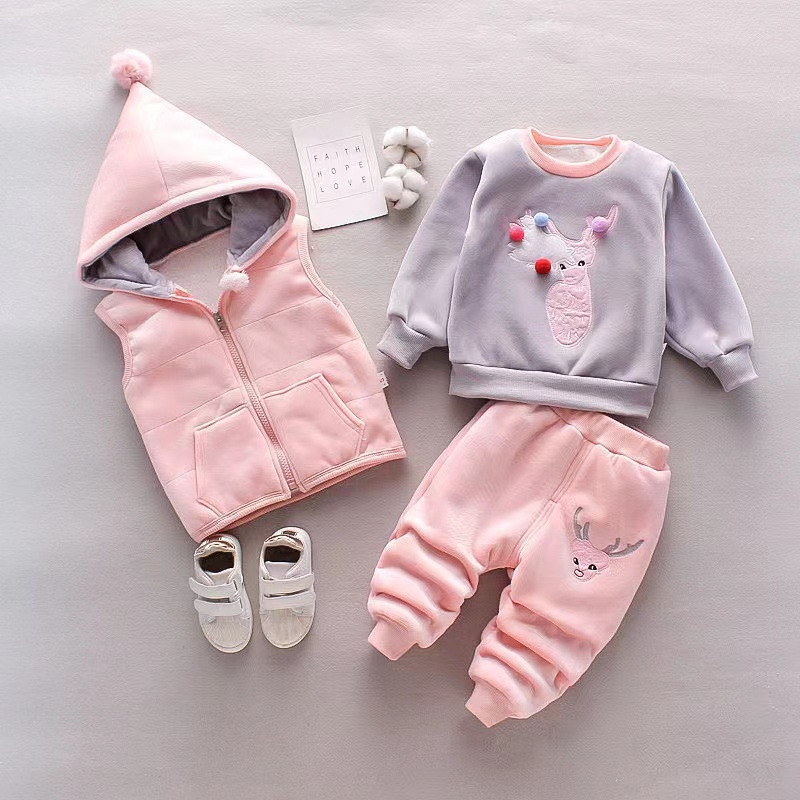 3 stuks pasgeboren kleding bab - Winter Clothing Newborn recensie en prijs