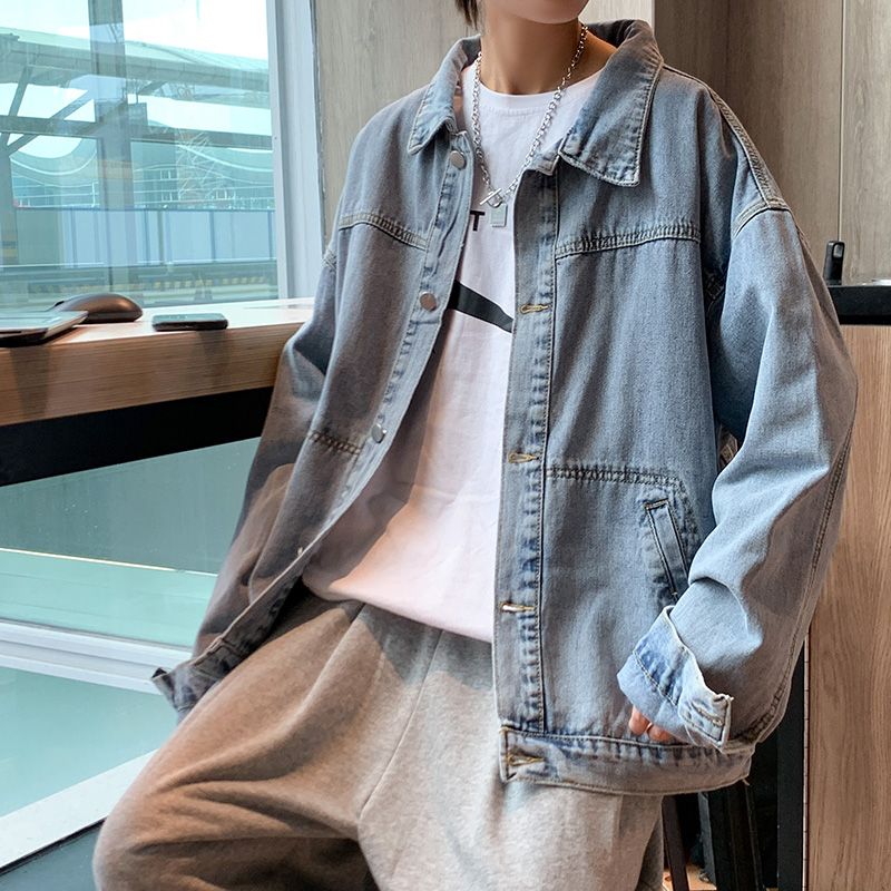 Retro Revers Heren Denim Jas G - Winter Clothing Aesthetic recensie en prijs