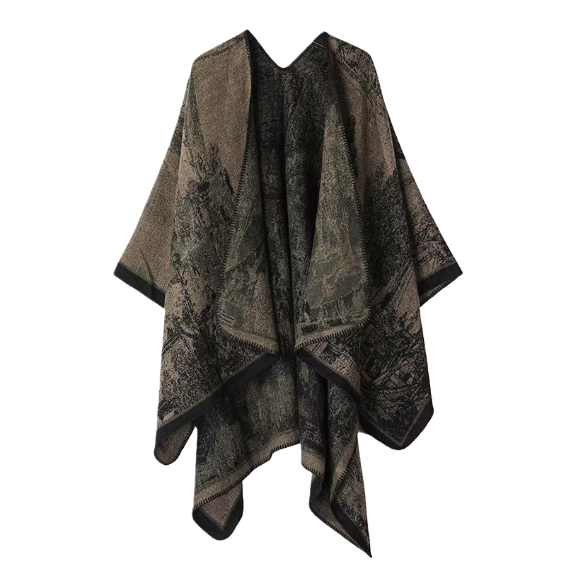 Bedrukte gebreide sjaal voor d - Winter Clothing Gift Ideas recensie en prijs