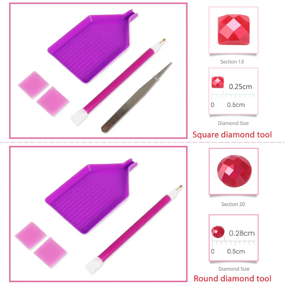 Momoart 5D DIY Diamond Mozaïek - Winter Clothing Pinterest recensie en prijs