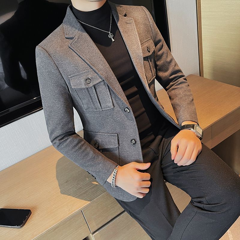 Mode Licht Luxe Nieuwe Tweed J - Winter Clothing Trends recensie en prijs