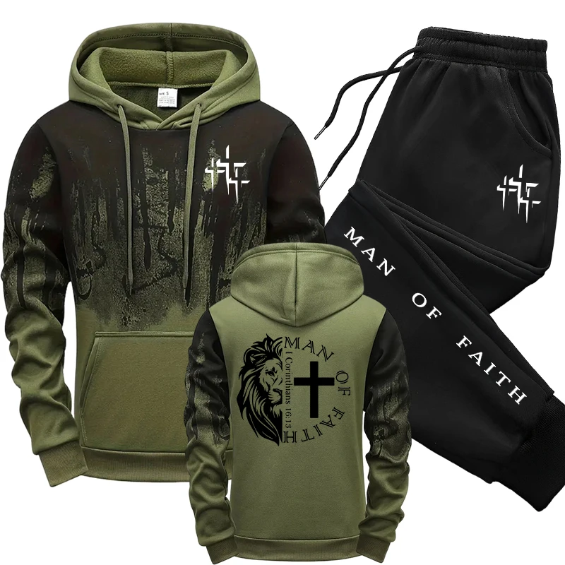Man of Faith Pattern Herenset  - Winter Wear Clothes recensie en prijs