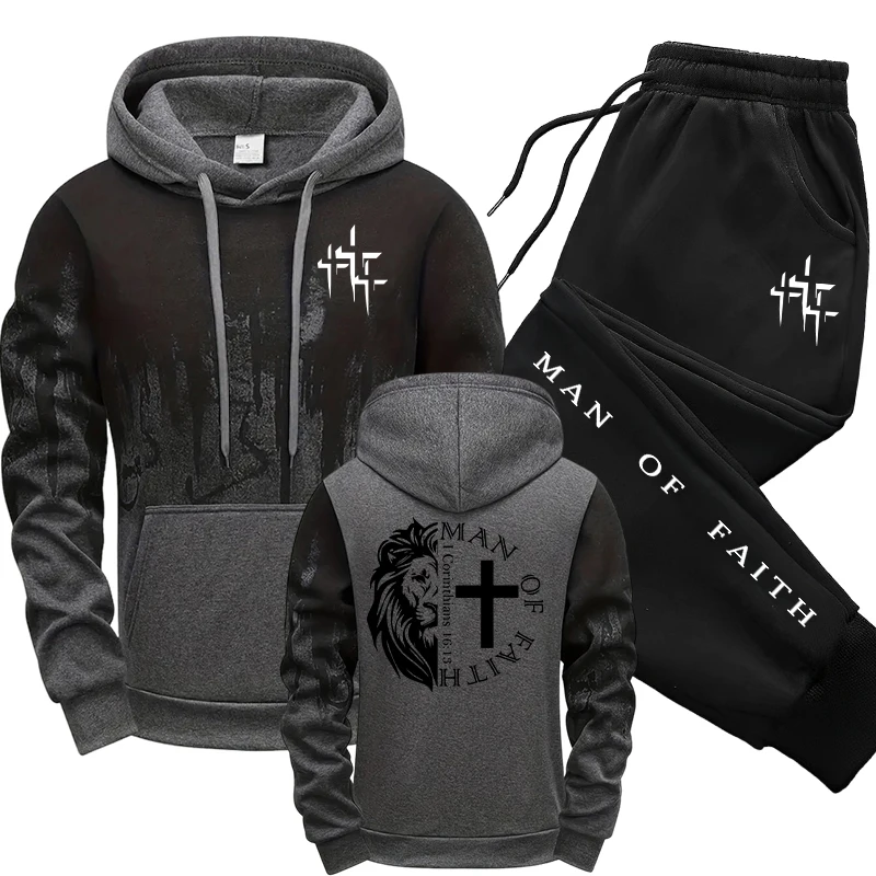 Man of Faith Pattern Herenset  - Winter Wear Clothes recensie en prijs