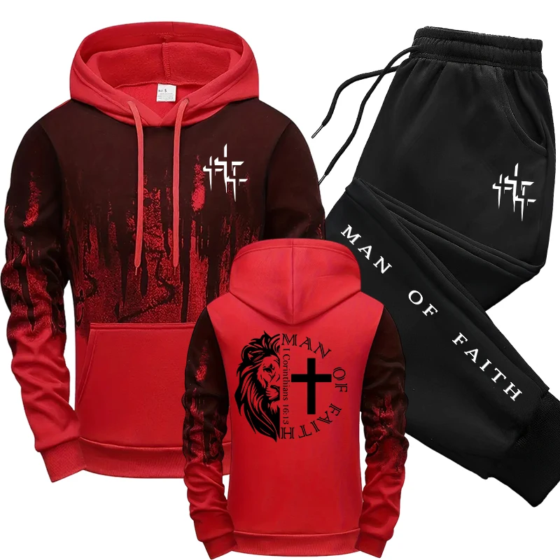 Man of Faith Pattern Herenset  - Winter Wear Clothes recensie en prijs
