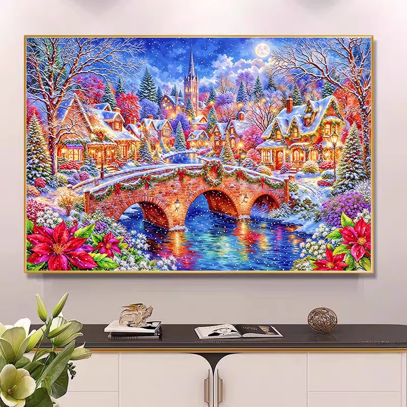 9ct 100x75cm Winter Kerk Bordu - Winter Clothing Pinterest recensie en prijs
